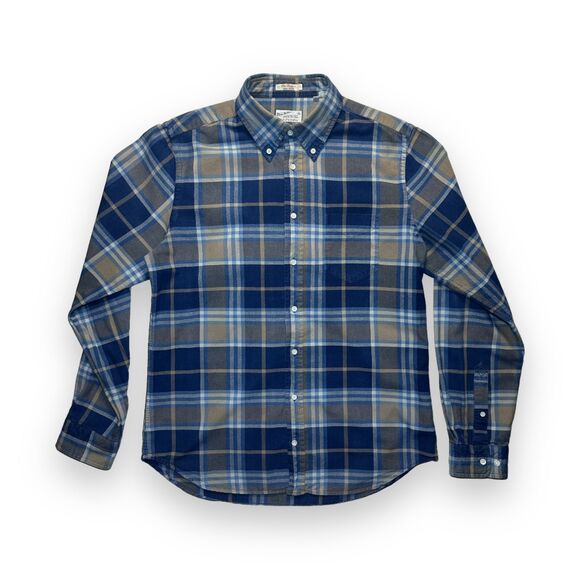 GANT Rugger Indigo Oxford Hugger BD Tapered Slim Fit LS Shirt Large - Picture 4 of 10